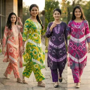4 Pis Batik Three Piece Combo