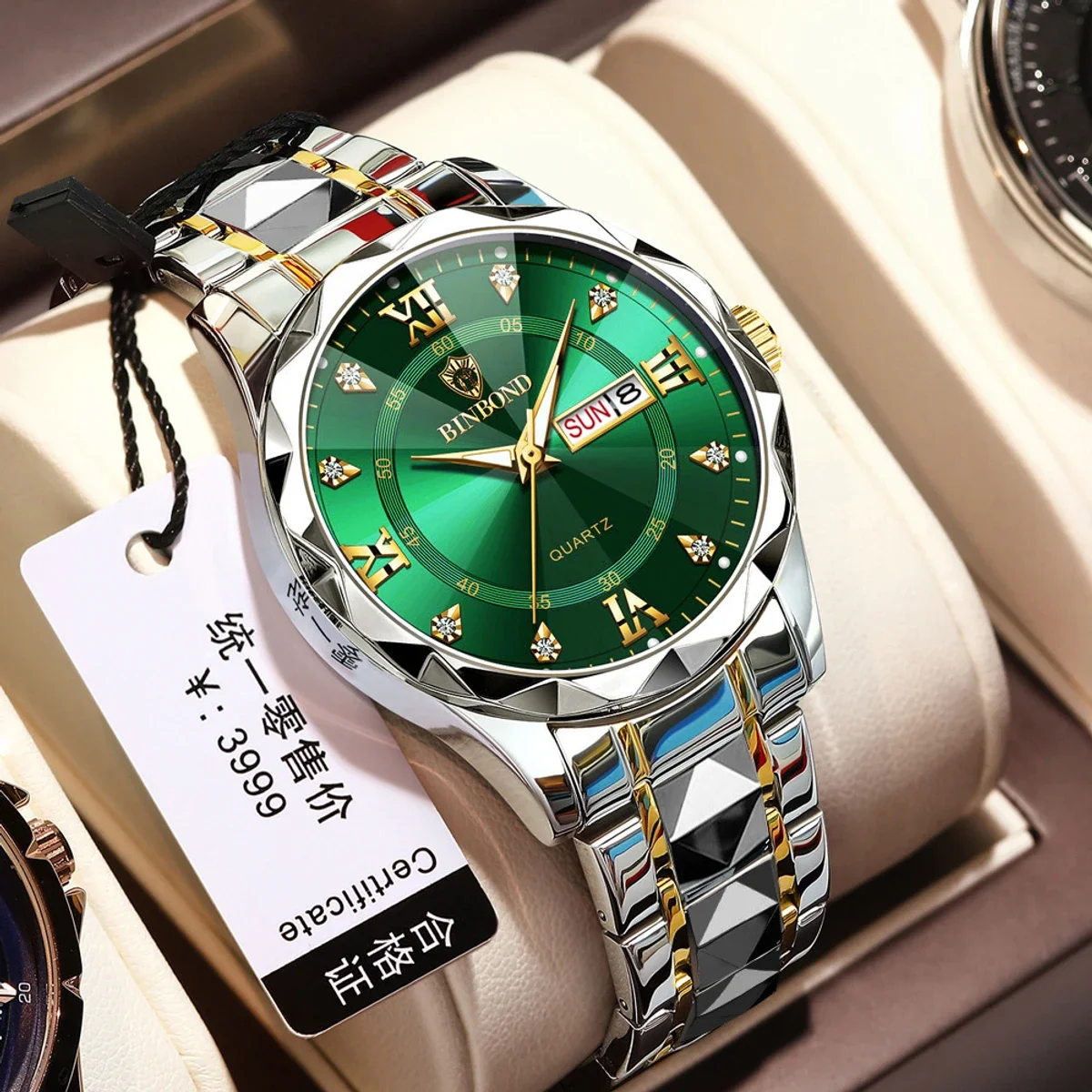Olives watch Luxury womans - green