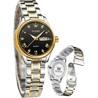 Olives watch Luxury womans - black and white