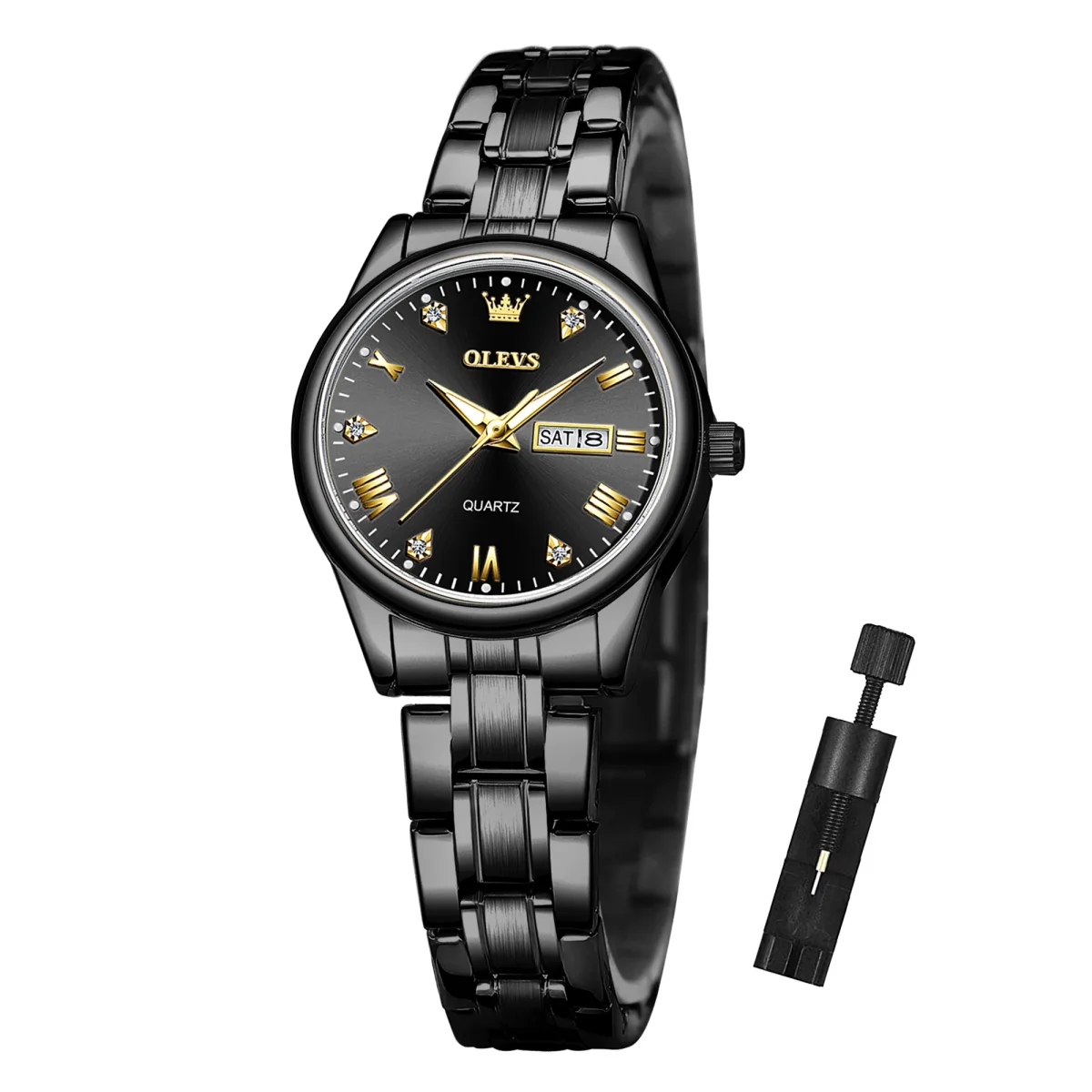 Olives watch Luxury  womans - black