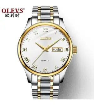 Olives watch Luxury mans- white