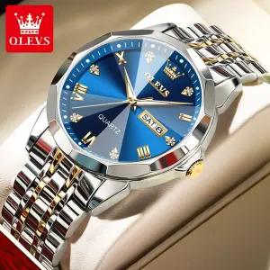 Olives watch Luxury mans- blue