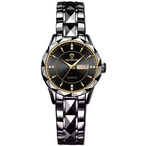 Bindbond Watch Luxury womans - Black