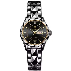 Bindbond Watch Luxury womans - Black